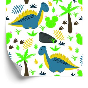 Behang Voor Kinderen - Dinosaurussen