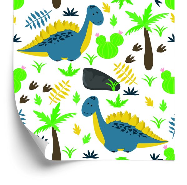 Behang Voor Kinderen - Dinosaurussen