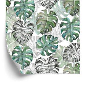 Behang Monstera Vertrekt