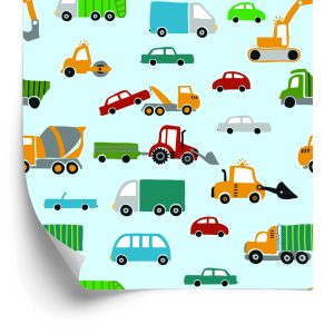 Behang Voor Kinderen - Auto's Auto's
