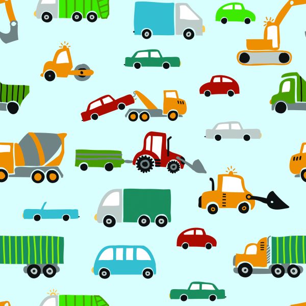 Behang Voor Kinderen - Auto's Auto's - Afbeelding 2