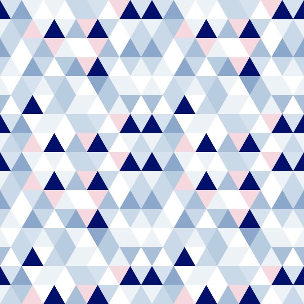 Behang Geometrisch - Driehoeken In Pastelkleuren - Afbeelding 2