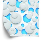 Behang Abstract Geometrisch Patroon - 3D-Effect