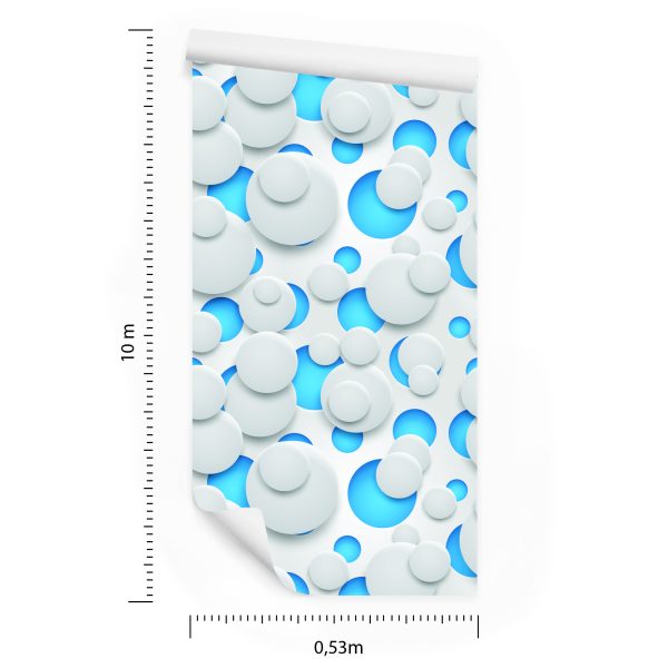 Behang Abstract Geometrisch Patroon - 3D-Effect - Afbeelding 8