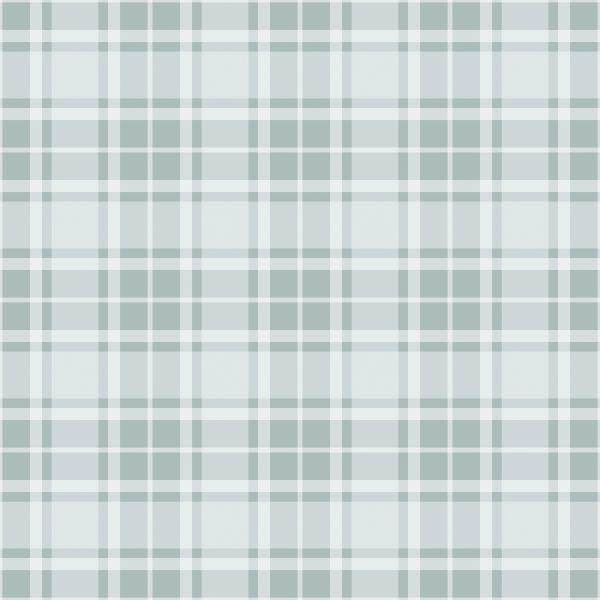 Behang Klassieke Grijze Schotse Plaid - Afbeelding 2