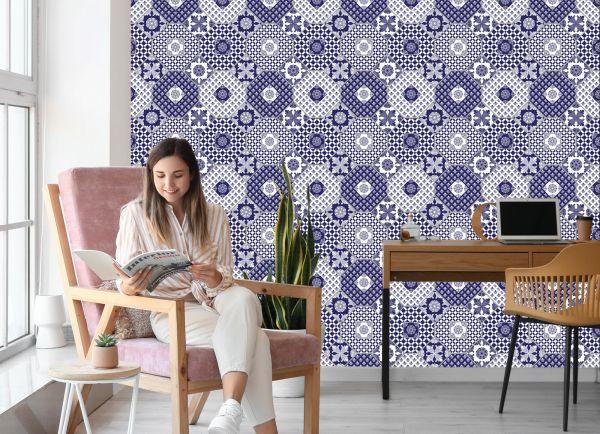 Behang Ornamenten - Patchwork - Afbeelding 7