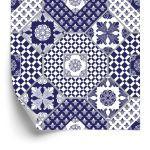 Behang Ornamenten - Patchwork