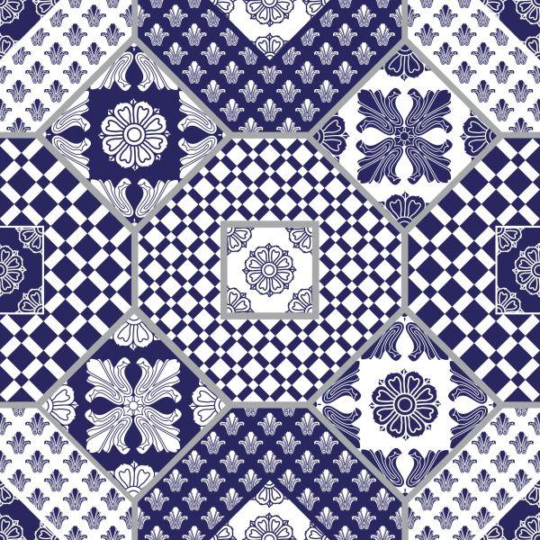Behang Ornamenten - Patchwork - Afbeelding 2