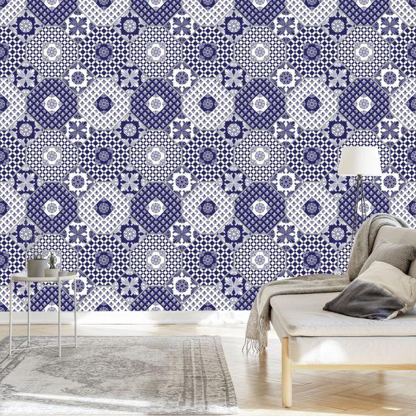 Behang Ornamenten - Patchwork - Afbeelding 3
