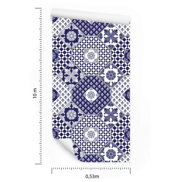 Behang Ornamenten - Patchwork - Afbeelding 8
