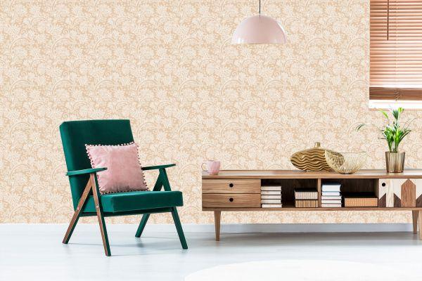 Behang Delicate Decoratieve Ornamenten - Afbeelding 6