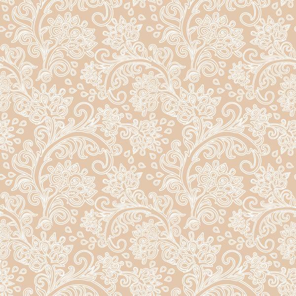 Behang Delicate Decoratieve Ornamenten - Afbeelding 2