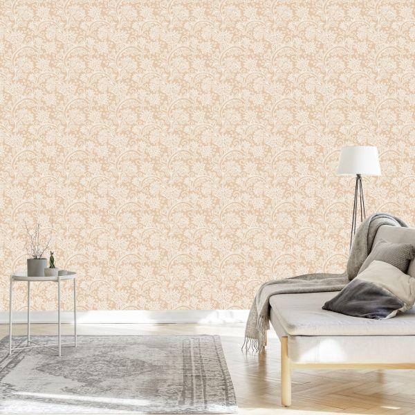 Behang Delicate Decoratieve Ornamenten - Afbeelding 3