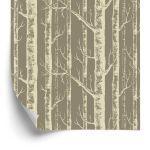Behang Vintage Bomen