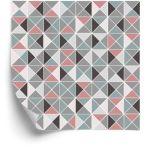 Behang Geometrisch - Kleurrijke Diamanten