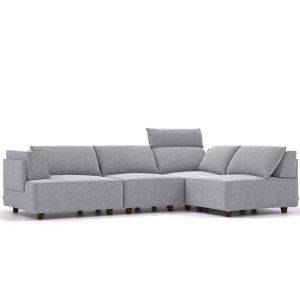 modulaire slaapbank cascais C grijs