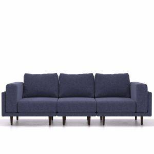modulaire slaapbank clooods 3p blauw