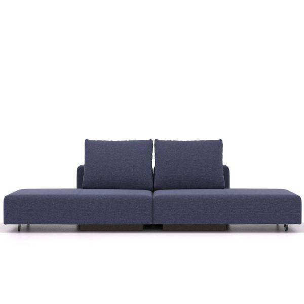 modulaire slaapabank bonbon S blauw