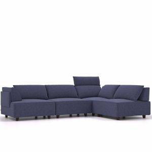 Modulaire slaapbank Cascais C Blauw