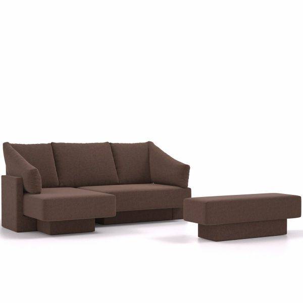 Modulaire slaapbank Choice 1 Bruin