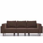 modulaire slaapbank clooods 3p bruin