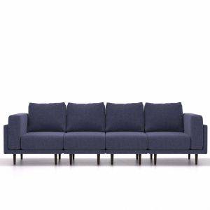 modulaire slaapbank clooods 4p blauw