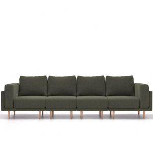 modulaire slaapbank clooods 4p groen