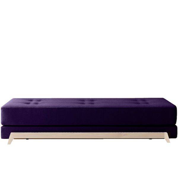 design slaapbank frame paars