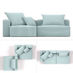 Modulaire 2-zits bank Bard S