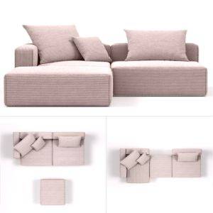 Modulaire 3-zits bank Bard M