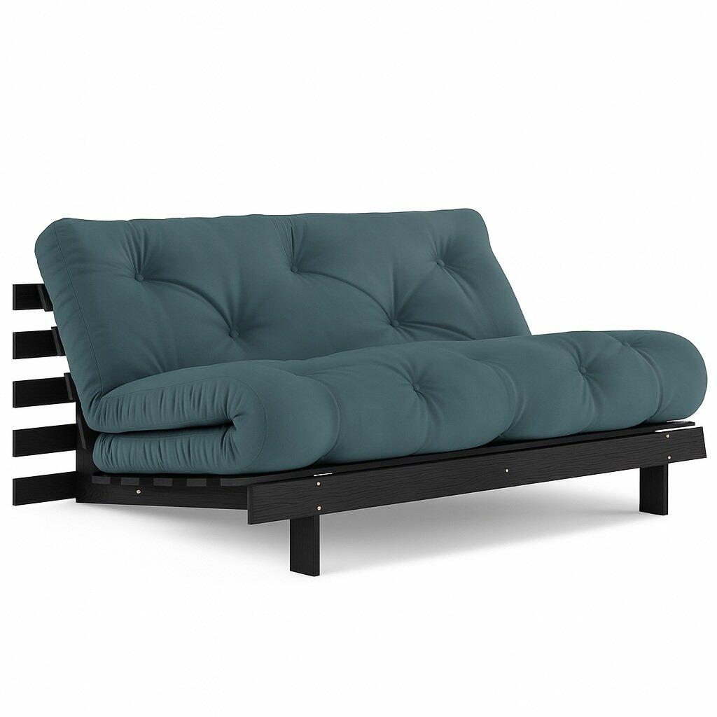 karup design slaapbank Roots 160 zwart