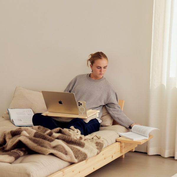 Karup futonbed Social Carob Bruin 160x200cm - Afbeelding 8