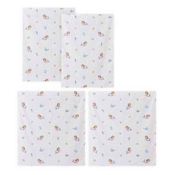 Hoppekids Zeemeermin gordijn voor halfhoog bed 70x160 cm - Afbeelding 5
