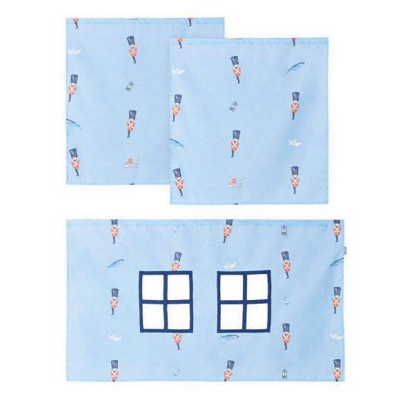 Hoppekids Tin Soldier Gordijn voor halfhoog bed 70x160 cm