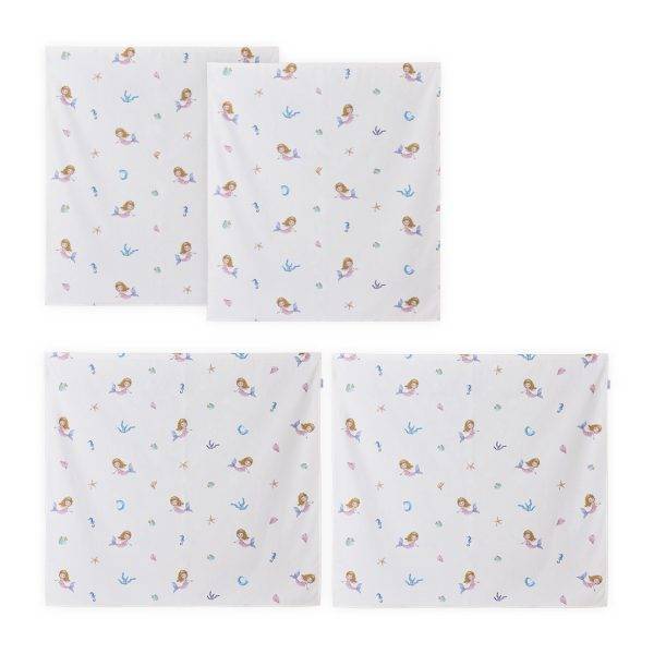 Hoppekids Zeemeermin gordijn voor halfhoog bed 90x200 cm - Afbeelding 5