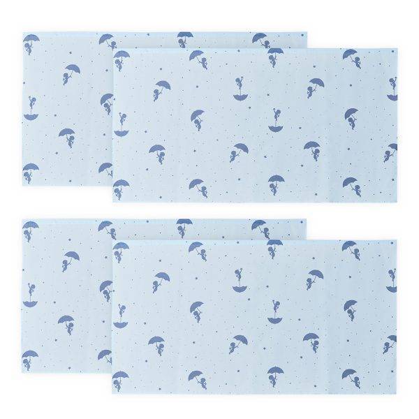 Hoppekids Ole Lukoie gordijn voor halfhoog bed, Blauw - Afbeelding 5