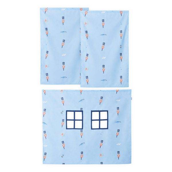 Hoppekids Tin Soldier Gordijn voor halfhoog bed 70x160 cm
