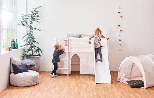 Hoppekids Winter Wonderland gordijn voor halfhoog en stapelbed 70x160 cm - Afbeelding 8