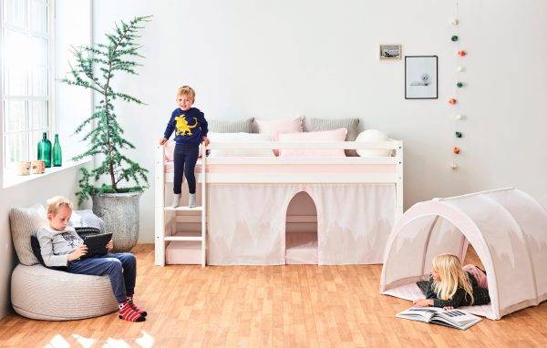 Hoppekids Winter Wonderland gordijn voor halfhoog en stapelbed 90x200 cm - Afbeelding 7