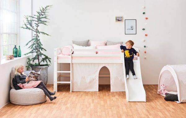 Hoppekids Winter Wonderland gordijn voor halfhoog en stapelbed 90x200 cm - Afbeelding 8
