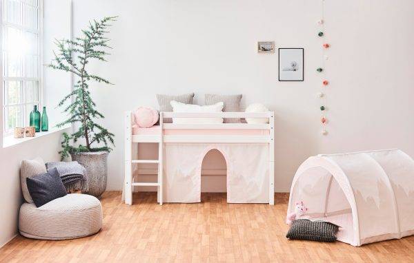 Hoppekids Winter Wonderland gordijn voor halfhoog en stapelbed 70x160 cm - Afbeelding 3