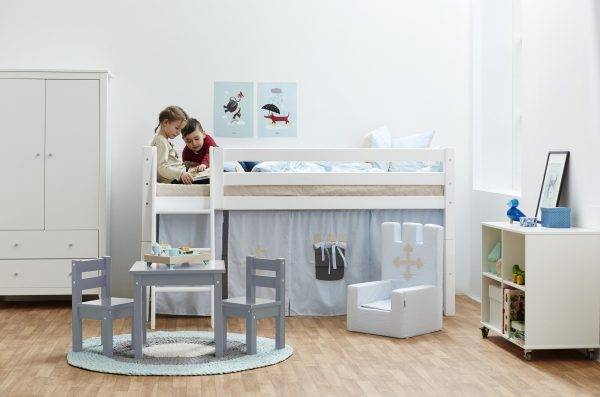 Hoppekids Sprookjesridder gordijn voor halfhoog en stapelbed 90x200 cm - Afbeelding 3