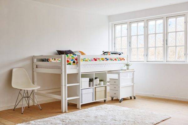 Hoppekids JONAS lade op wielen, Wit - Afbeelding 3