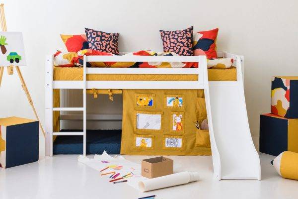 Hoppekids Creator gordijn voor halfhoog en stapelbed 90x200 cm - Afbeelding 5