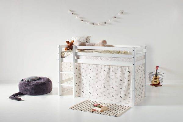 Hoppekids Huisdierengordijn voor halfhoog en stapelbed 70x160 cm - Afbeelding 4