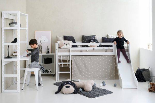 Hoppekids Huisdierengordijn voor halfhoog en stapelbed 90x200 cm - Afbeelding 4