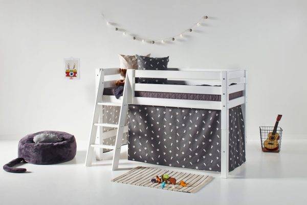 Hoppekids Pets gordijn voor halfhoog en stapelbed 70x160 cm - Afbeelding 3