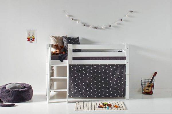 Hoppekids Pets gordijn voor halfhoog en stapelbed 70x160 cm - Afbeelding 2