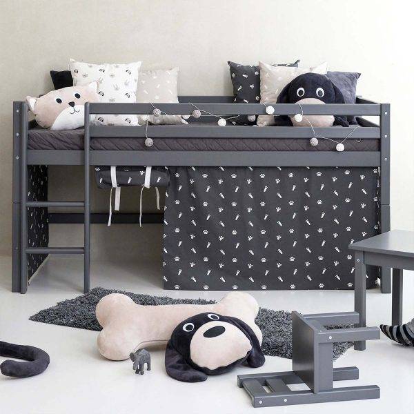 Hoppekids Huisdierengordijn voor halfhoog en stapelbed 90x200 cm - Afbeelding 3