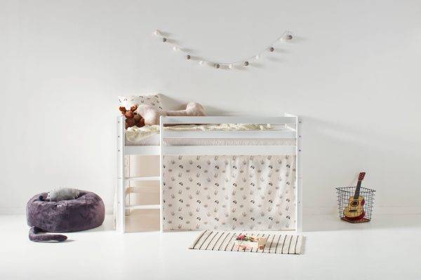 Hoppekids Huisdierengordijn voor halfhoog en stapelbed 70x160 cm - Afbeelding 2